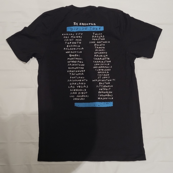 Ed Sheeran Concert Shirt - Picture 2 of 3
